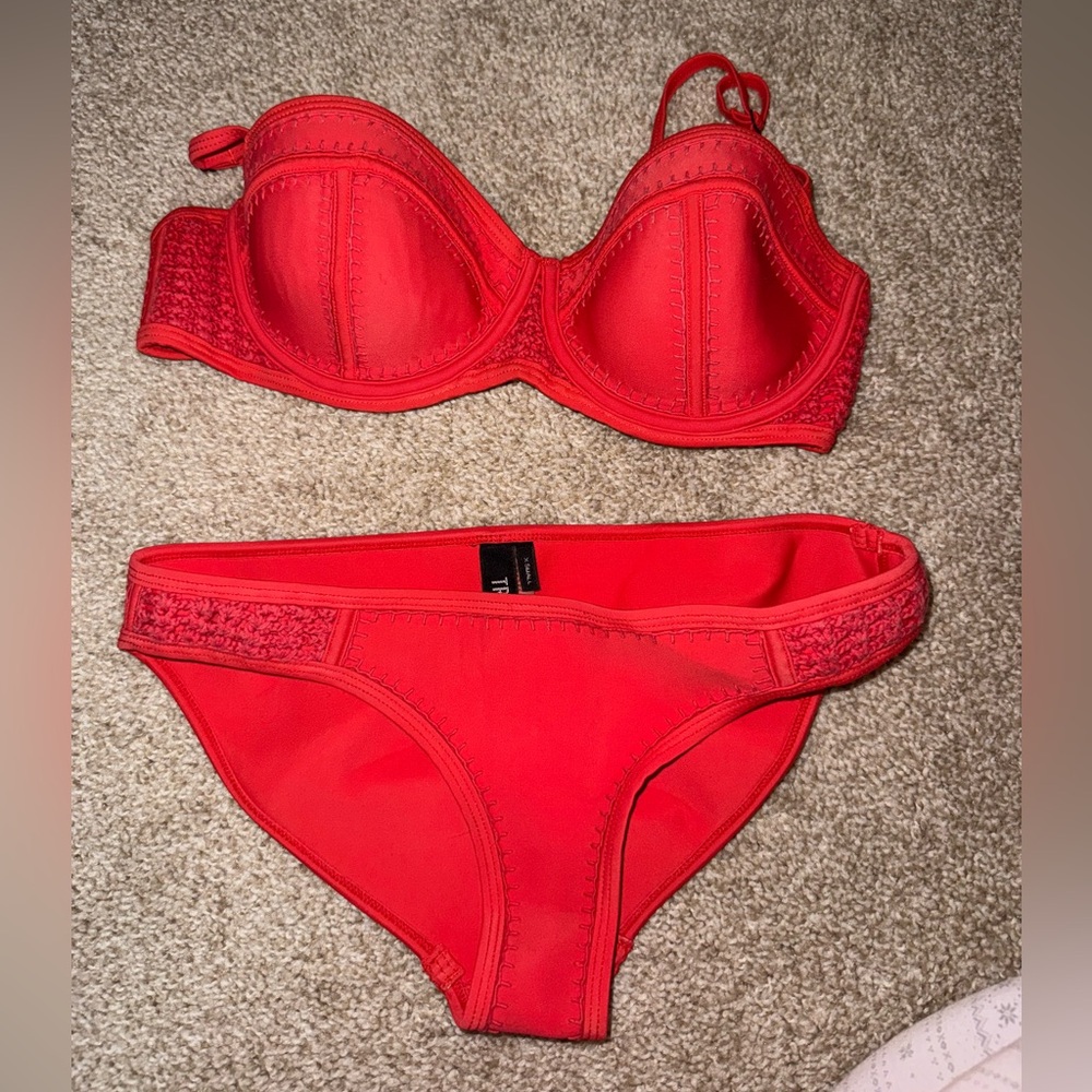 Triangl Red Bikini